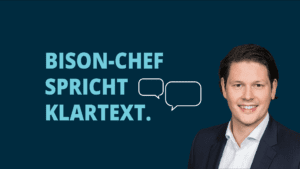BISON App-Chef Dr. Ulli Spankowski spricht im Video-Interview Klartext.