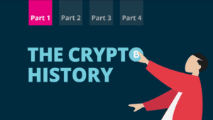 Blog post about the history of cryptocurrencies.