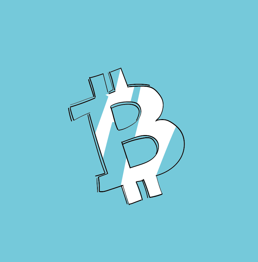 Illustration des Bitcoin Cash im Blogbeitrag zur Geschichte der Kryptowährungen.