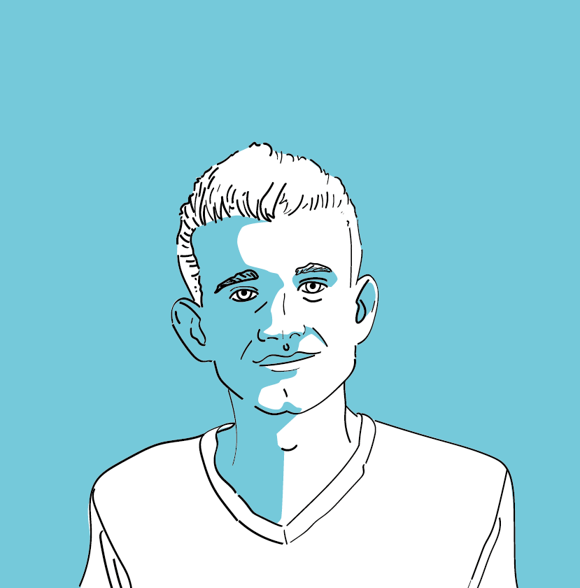 Illustration des Ethereum-Gründers Vitalik Buterin im Blogbeitrag zur Geschichte der Kryptowährungen.