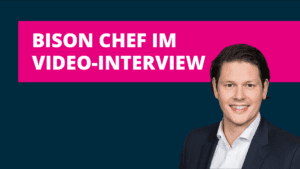 Video-Interview mit BISON Chef Dr. Ulli Spankowski im Blog der BISON App.