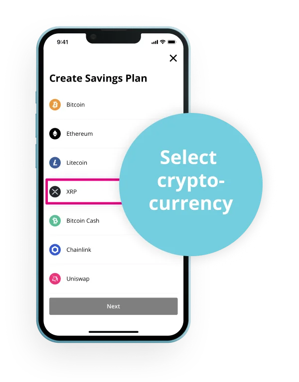 Select crypto-currency