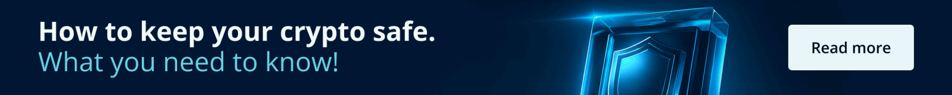 How to keep your crypto safe? Banner
