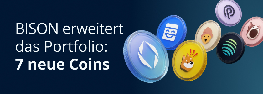 Banner-Kryptowährungen