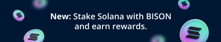 Solana Staking banner