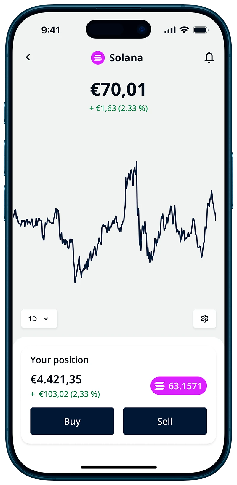 Solana staking step 1