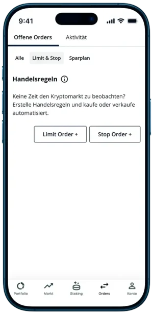 Handelsregel anlegen Smartphone